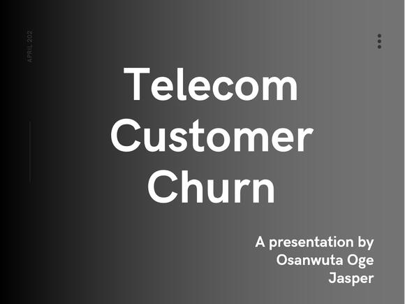 Telecom Customer Churn Insights